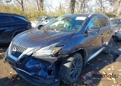2024 Nissan Murano Platinum Intelligent Awd from USA, damaged, VIN 5N1AZ2DS5RC117436